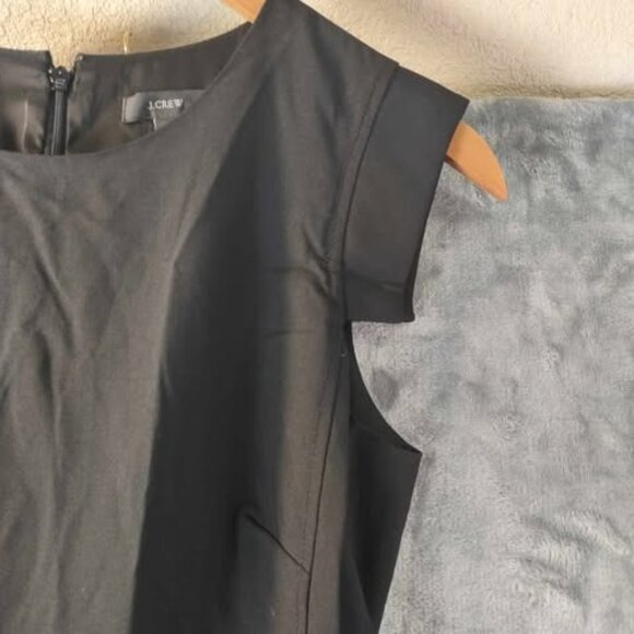 j.Crew Womens Black Resume Sleek Professional‎ Corporate Chic Quiet Luxury Dress - Picture 5 of 12